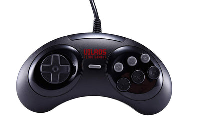 Vilros Retro Gaming SEGA Genesis Style USB Gamepads-Set of 2 | Vilros.com | Free Shipping