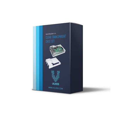 Vilros Raspberry Pi 3 Premium Clear Transparent Case with 2 Covers | Vilros.com | Free Shipping