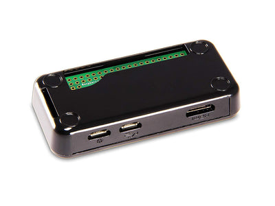 Vilros Raspberry Pi Zero W Basic Starter Kit- Black Case Edition-Includes Pi Zero W -Power Supply & Premium Black Case-Vilros.com