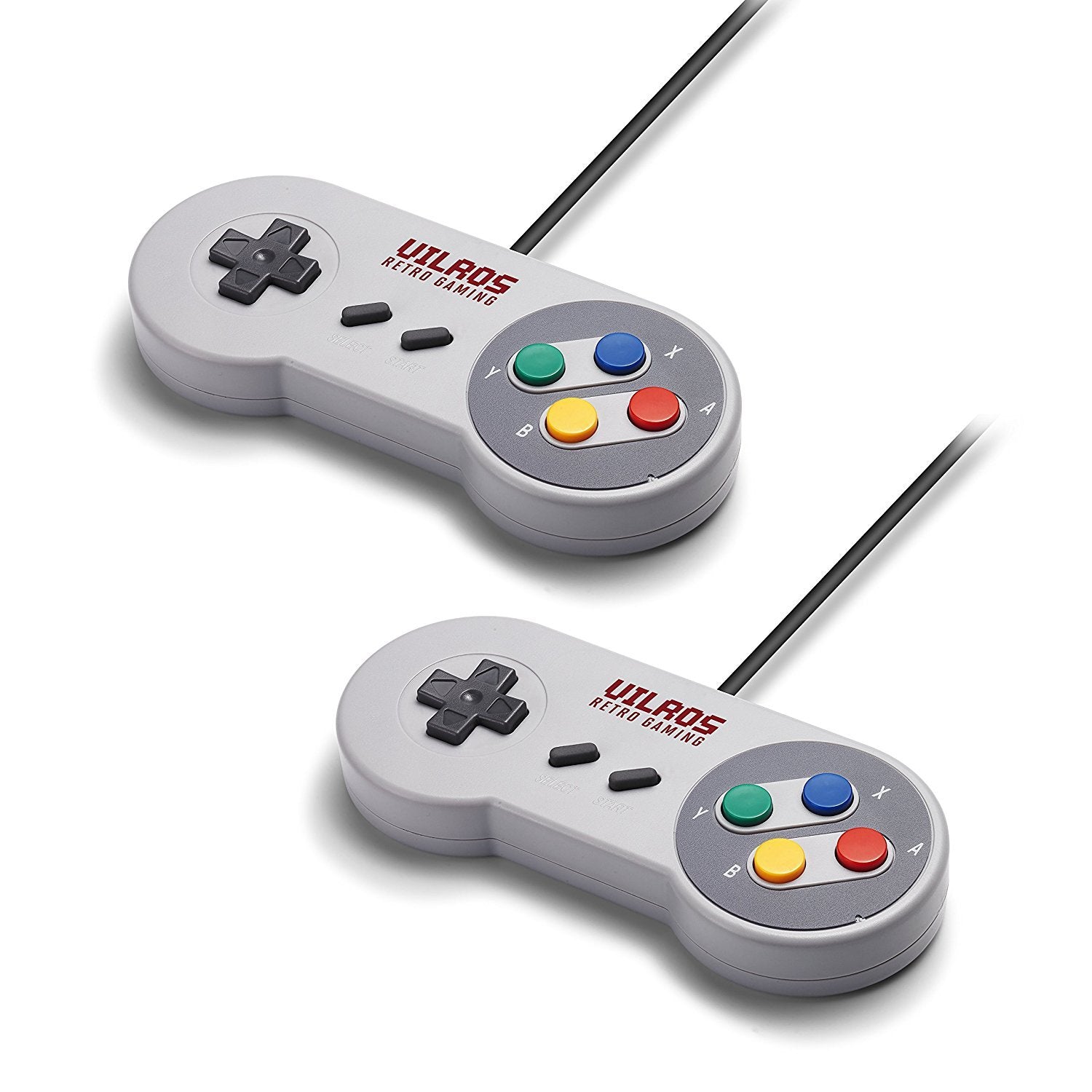 Vilros SNES Classic Weighted USB Gamepad-Set of 2 | Vilros.com | Free Shipping