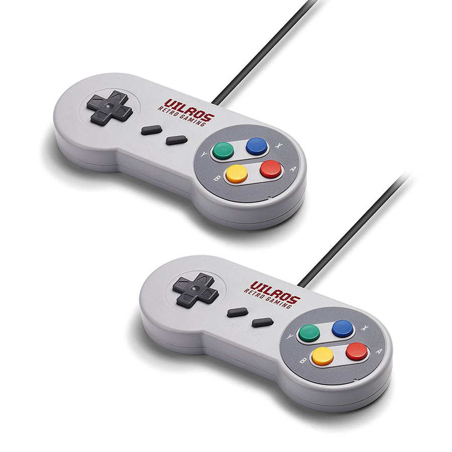 Vilros SNES Classic Weighted USB Gamepad-Set of 2 | Vilros.com | Free Shipping