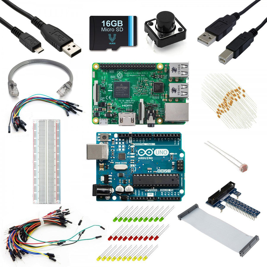 Raspberry Pi and Arduino Starter Kit | Vilros.com | Free Shipping