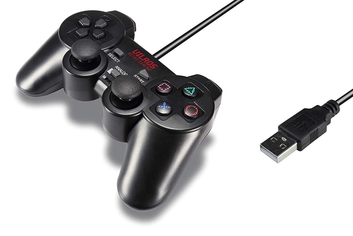 Vilros Retro Gaming PS2 Style USB Gamepads-Set of 2 | Vilros.com | Free Shipping