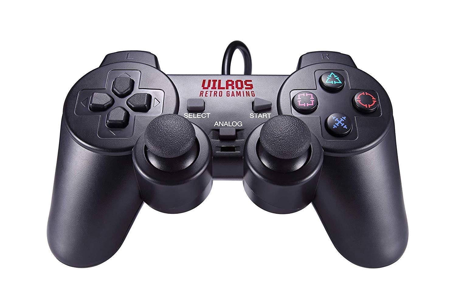 Vilros Retro Gaming PS2 Style USB Gamepads-Set of 2 | Vilros.com | Free Shipping