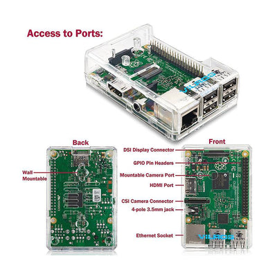 Raspberry Pi 3 Model B Complete Wireless Keyboard Kit | Vilros.com | Free Shipping