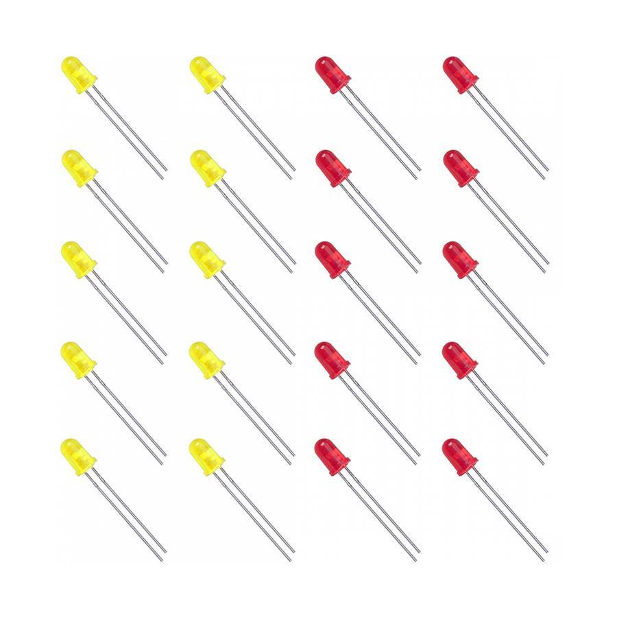 Red & Yellow LEDs | Vilros.com | Free Shipping
