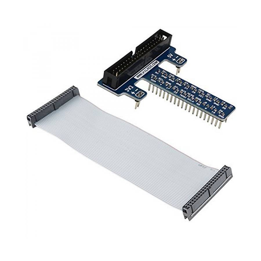 Raspberry Pi T Shape Cobbler Breakout Kit - 40 Pin | Vilros.com | Free Shipping