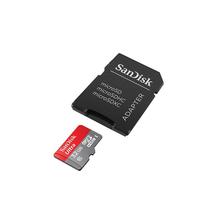 32 GB SanDisk Micro SD Card with Adapter | Vilros.com | Free Shipping