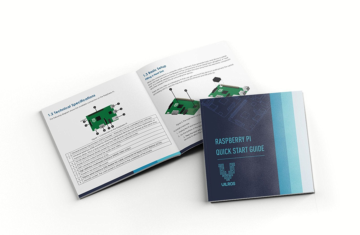 V-Kits Raspberry Pi 3 B+ (B Plus) Complete Starter Kit | Vilros.com | Free Shipping