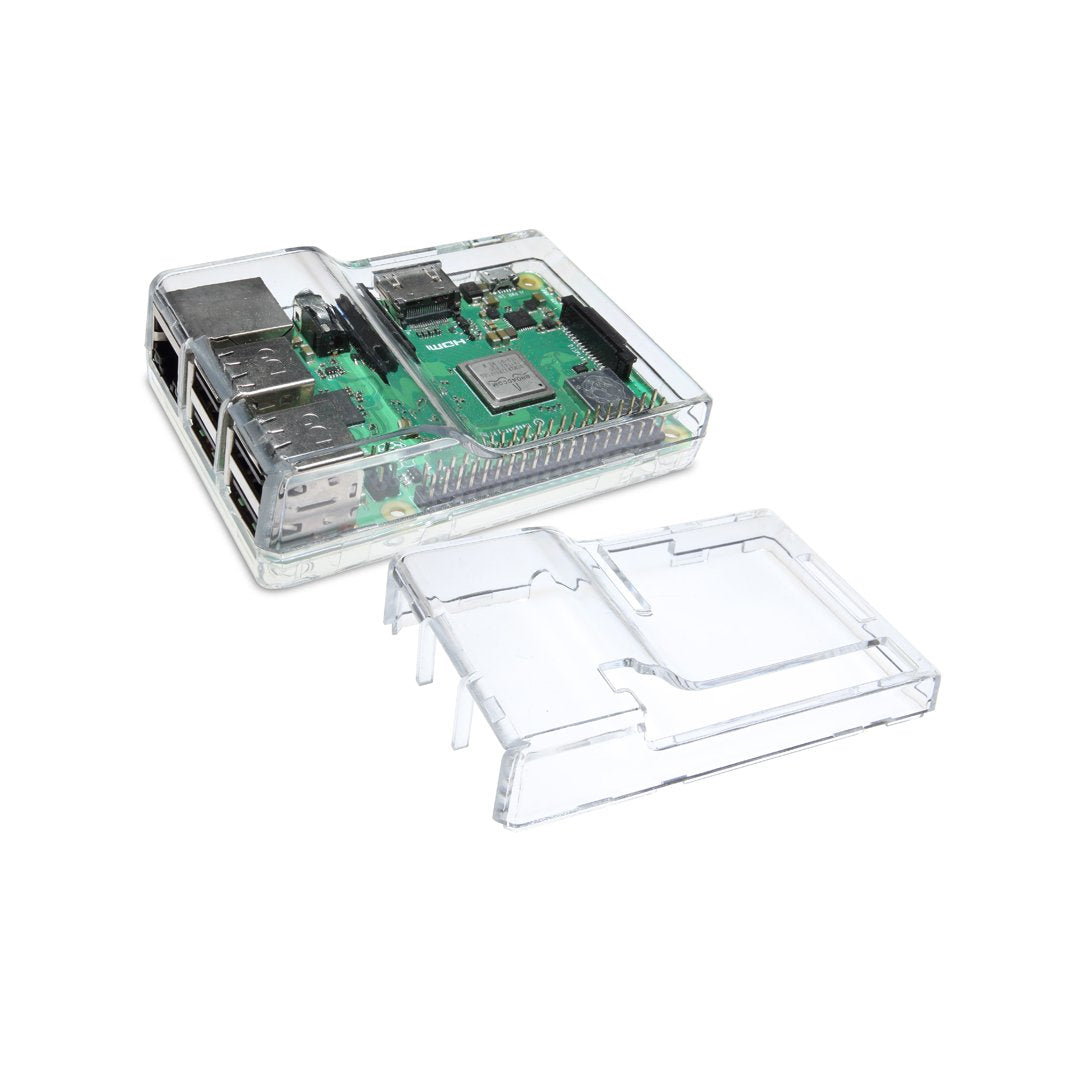 Vilros Raspberry Pi 3 Premium Clear Transparent Case with 2 Covers | Vilros.com | Free Shipping