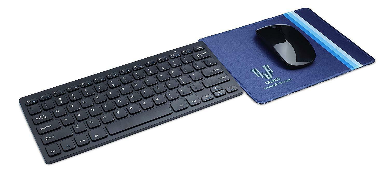 Wireless Keyboard and Mouse with Bonus Mousepad Great for Raspberry Pi and Computer | Vilros.com | Free Shipping