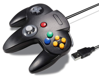 Vilros Retro Gaming N64 Style USB Gamepads-Set of 2 | Vilros.com | Free Shipping