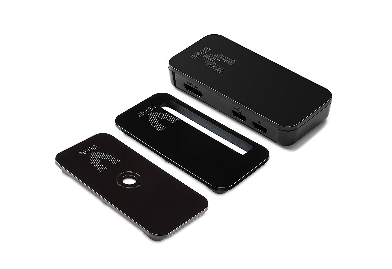 Vilros Raspberry Pi Zero W Basic Starter Kit- Black Case Edition-Includes Pi Zero W -Power Supply & Premium Black Case-Vilros.com