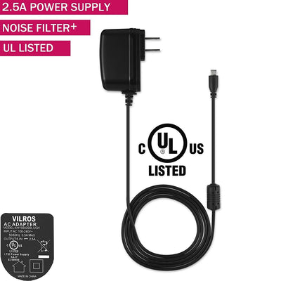 Vilros Raspberry Pi Zero W Basic Starter Kit- Black Case Edition-Includes Pi Zero W -Power Supply & Premium Black Case-Vilros.com