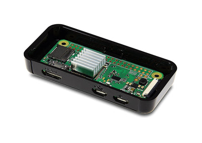 Vilros Raspberry Pi Zero W Basic Starter Kit- Black Case Edition-Includes Pi Zero W -Power Supply & Premium Black Case-Vilros.com